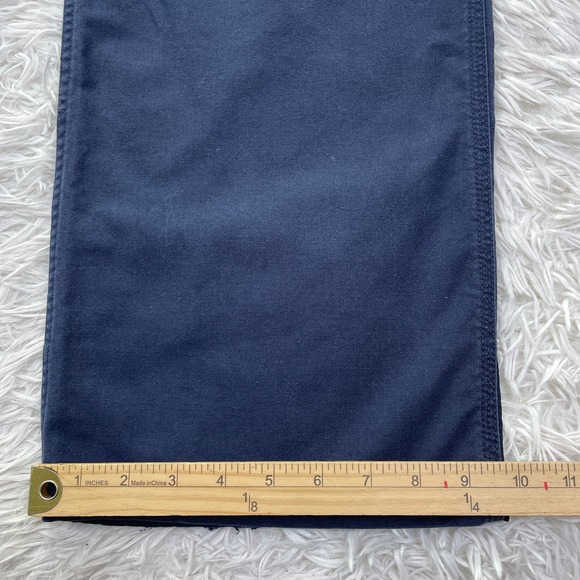 Carhartt Pants Mens 42x32 Blue Cargo Pocket Straight Leg Utility Tech United Men - Picture 12 of 16